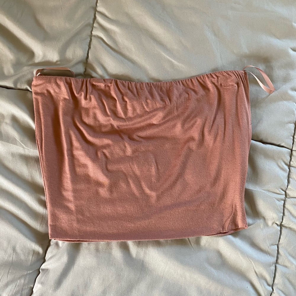 cropped tube top